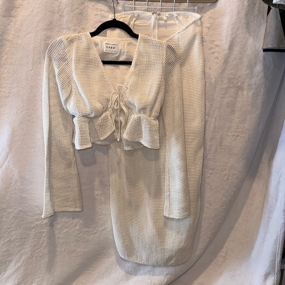 Sabo Skirt - White Eclipse Set